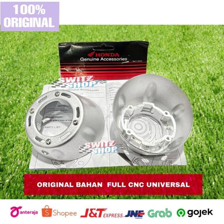 End Muffler End Cup Knalpot Copy CMS Vario Beat Mio Pcx Dll
