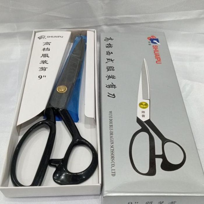 Gunting Shuaipu 9"/Gunting Kain/Gunting Untuk Jahit/Gunting Kain Tajam