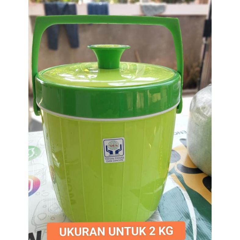Rice Bucket / Termos Maspion No 6 / Termos Nasi / Termos 2Liter Nasi / Termos Serbaguna