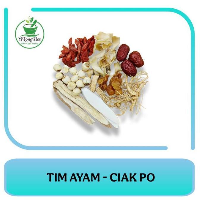 Tim Ayam Obat Herbal Chinese Komplit Rempah Masak Ayam Stamina Ciakpo