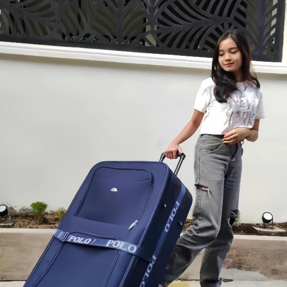 Koper 32 Inch Polo Twin/Koper Jumbo/Koper Besar/Koper Bagasi/Koper Kain/Koper 2 Roda/Koper Murah