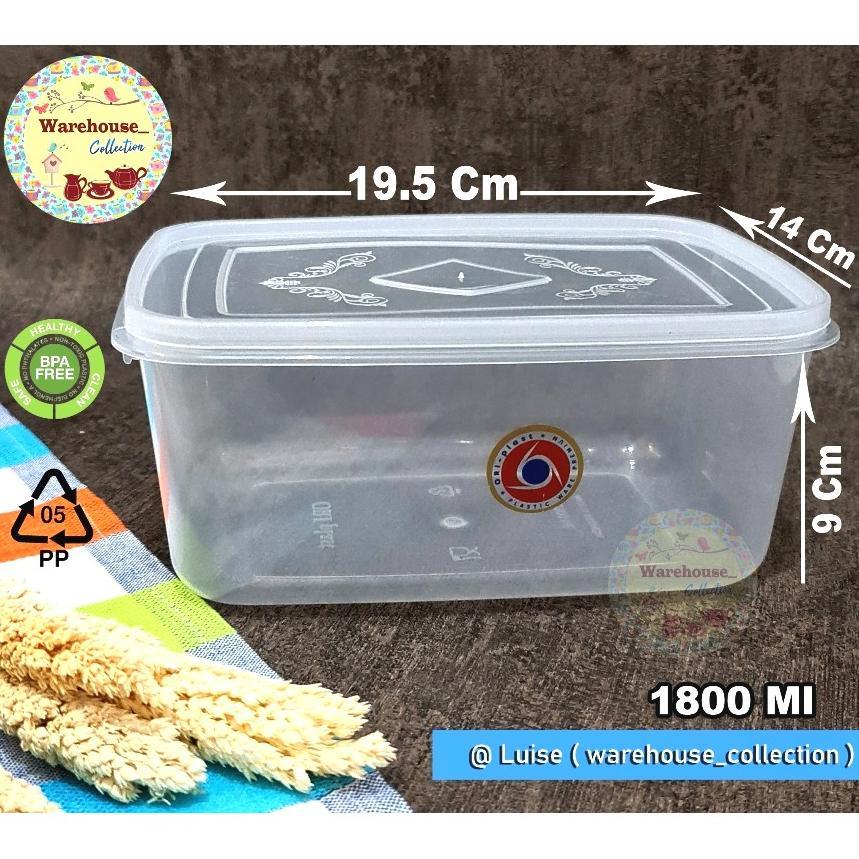 SEALWARE 1800ML 2000ML 3500ML 5000ML 7200ML 12000ML ORIPLAST// KOTAK KUE // TOPLES BENING //THINWALL