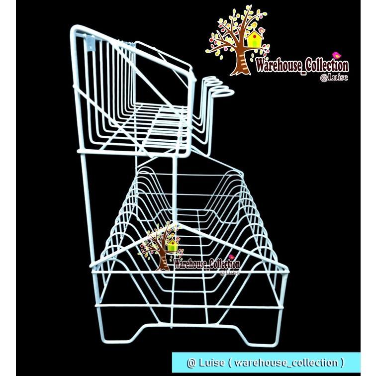 RAK PIRING DAN GELAS 2 SUSUN/RAK BESI/ RAK PIRING RPL 2 / RAK PIRING DAN GELAS