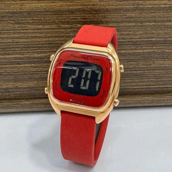 Jam Tangan Wanita Alexandre Christie Di 9335 AC9335 AC 9335LH Watches Rubber