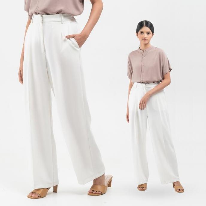 Atala Scarves | Wide Pants | Celana Kulot Hhwaist Jumbo Wanita
