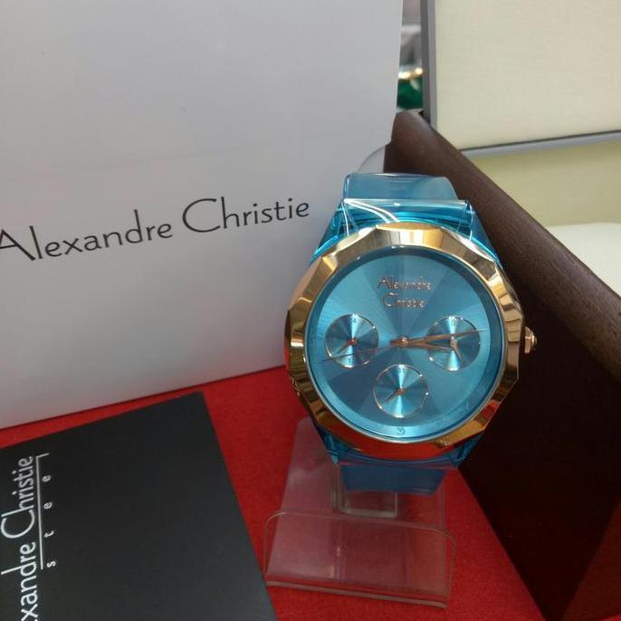 Jam tangan wanita Alexandre Christie AC 28 BF Kuning glossy