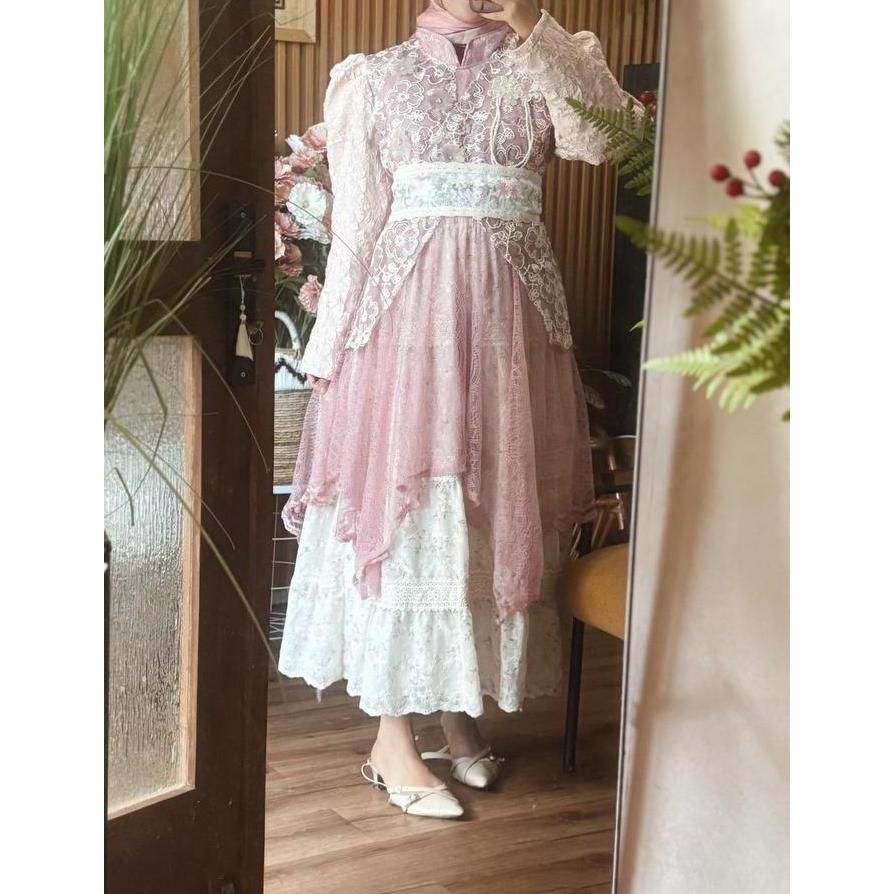 Beachylooks Top Lebaran Outfit Raya Kebaya Kondangan Wisuda Janggan Kaluna atasan simple elegant