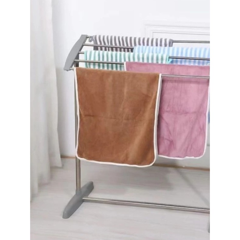rak jemuran handuk stainless steel jemuran handuk JEMURAN SUNNY