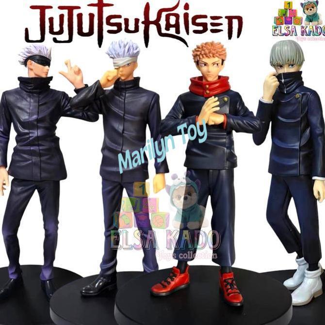 Action Figure Jujutsu Kaisen Gojo Satoru Yuji Itadori Toge Inumaki