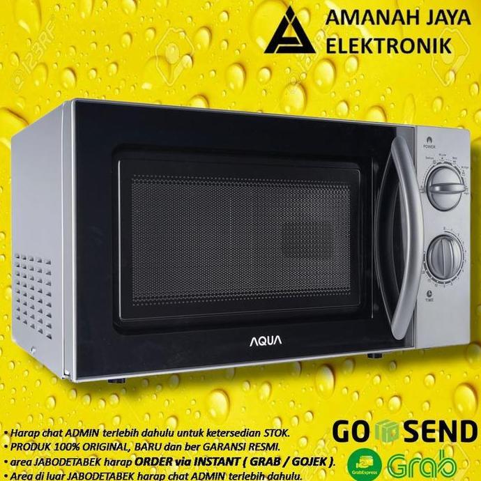 AQUA SANYO AEM-S1112S MICROWAVE 17 Liter Low Watt 400 Watt | AEMS1112S