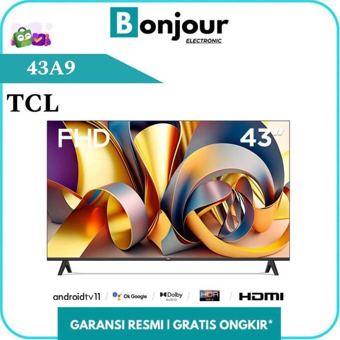 TV TCL 43 Inch Google TV TCL 43A9 Android Google TV TCL A9 43 Inch HD