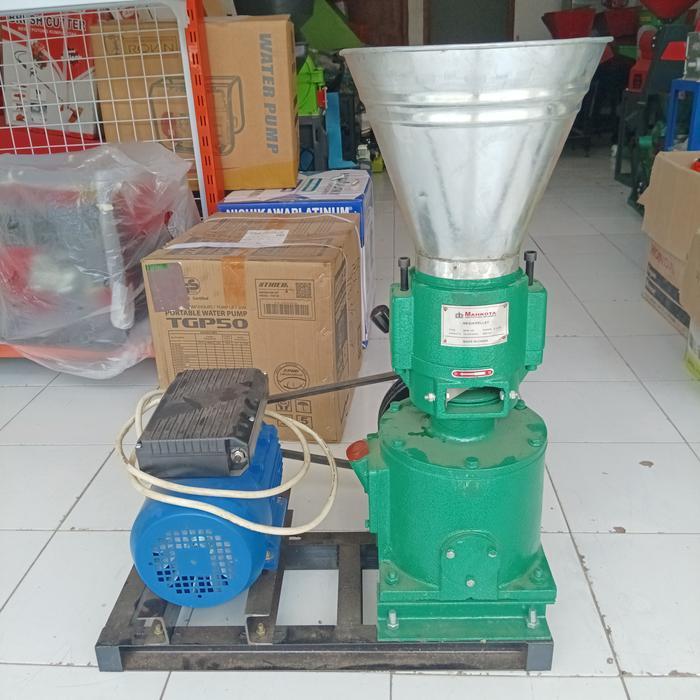 Mesin Pelet Mahkota MPM 120 Penggerak Listrik 3PK / COD