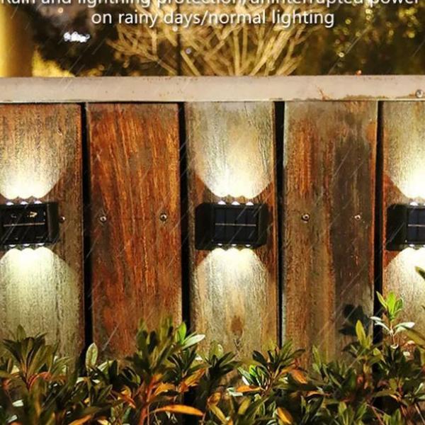 Lampu Dinding Outdoor / Lampu Dinding Tenaga Surya Anti Air