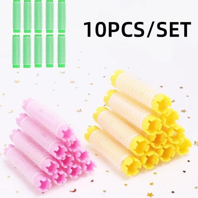 CRAINI 10PCS/SET Roll Keriting Akar Root Perm Roll Salon Rol Korean Perm