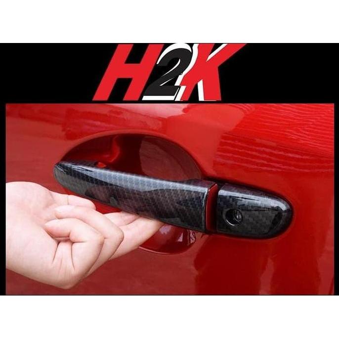 AKSESORIS MAZDA CX 5 - OUTER HANDLE COVER MAZDA CX5 2017 CARBON PROMO