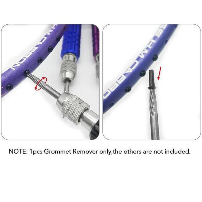 CRAINI Raket String Tool Alat Penghilang Grommet Raket Badminton Remover Eyelets Grommet