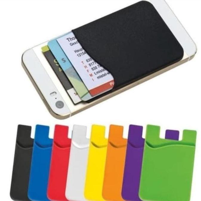 CRAINI slot kartu hp atm dompet kartu hp card holder tempat kartu tempel hp SH E18