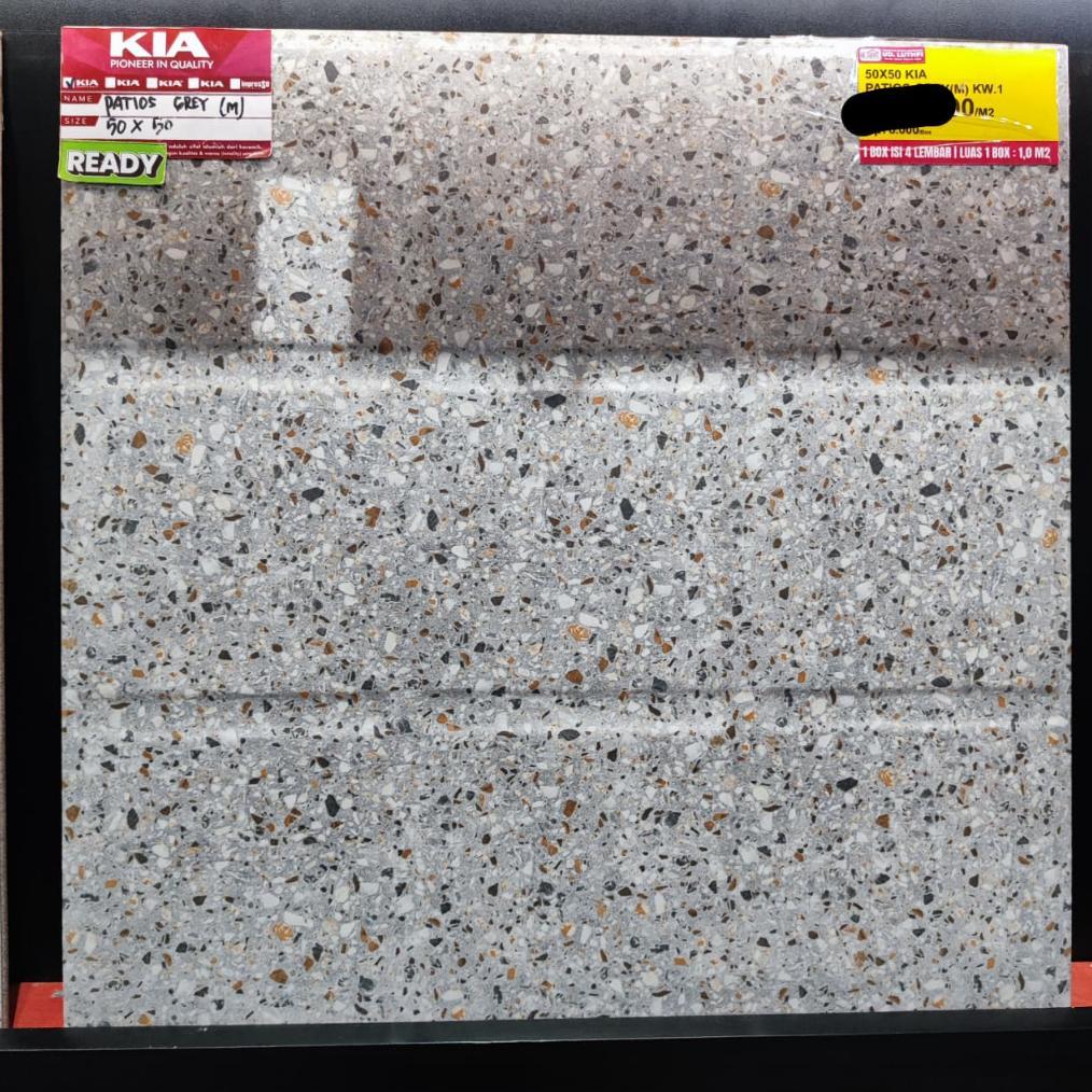 50x50 Keramik Lantai Kasar Aneka Motif - Keramik Kasar Kamar Mandi Dapur Carport Tangga Jepara