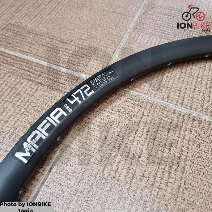 Velg Rim Rims MAFIA 472 27.5 29 Inch 32 Hole Alloy 32H Satuan PCS Superlight Ringan H Sepeda Gunung 
