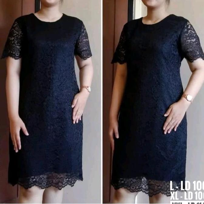 New Dress Brokat Pendek Dress Natalan Dress Remaja Kekinian Dress Tahun Baru #Gratisongkir