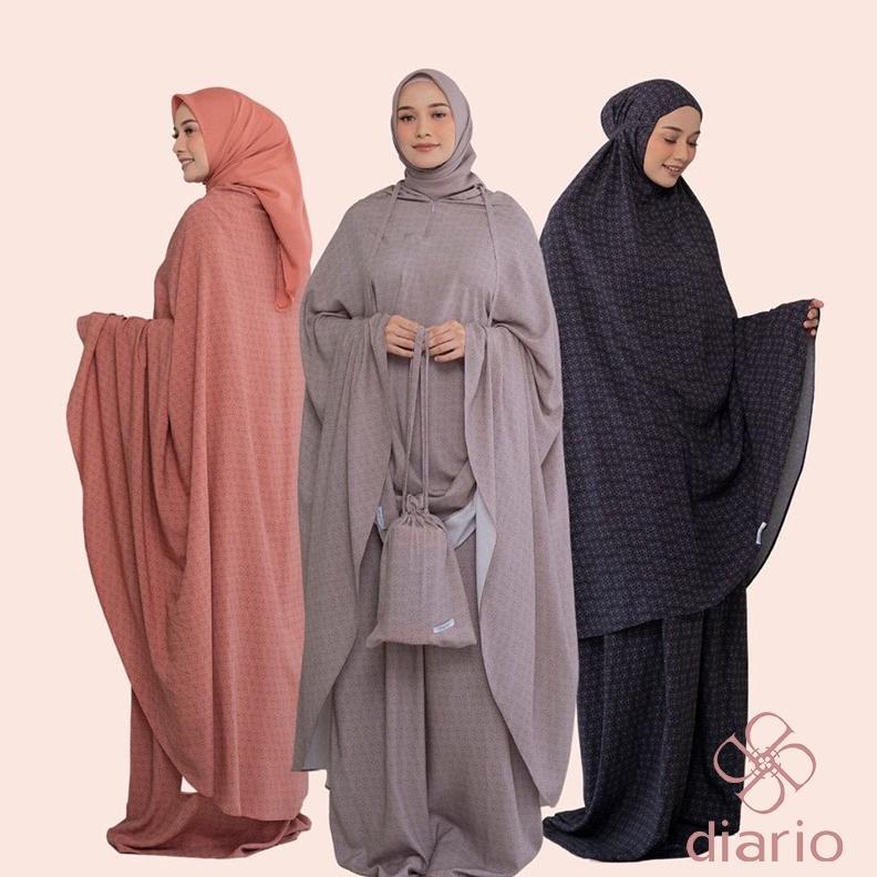 ORIGINAL DIARIO - MUKENA DEWASA RAYON LUNARA 2 IN 1