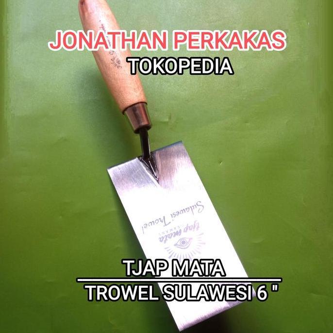 Best Seller Sendok Semen Kotak 6" Cap Mata/Cetok Semen Kotak 6" Cap Mata/Bh