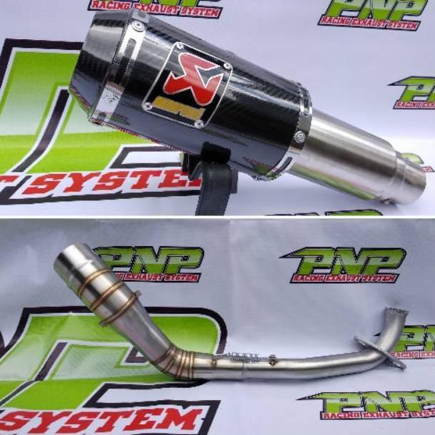 Knalpot Racing Akrapovic Gp M1 NMAX/AEROX/LEXI/PCX/ADV/GENIO/VARIO/BEAT/MIO/SCOPY DLL Original