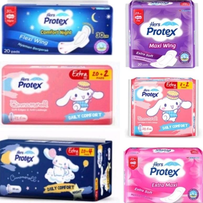 HERS PROTEX Daily Comfort Day/ Night Cinnamoroll // HERS PROTEX Softcare // Hers Protex Comfort Nigh