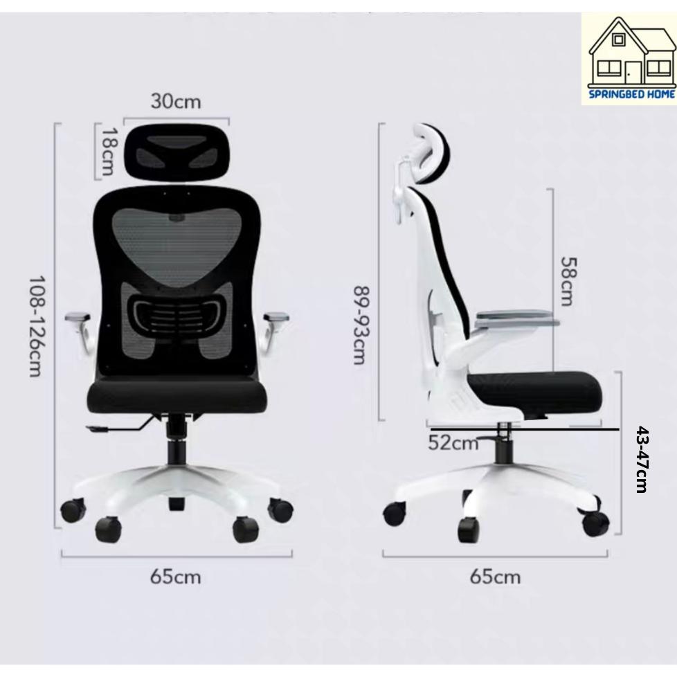 Kursi Headrest Kursi Roda Kursi Kantor Kursi Belajar