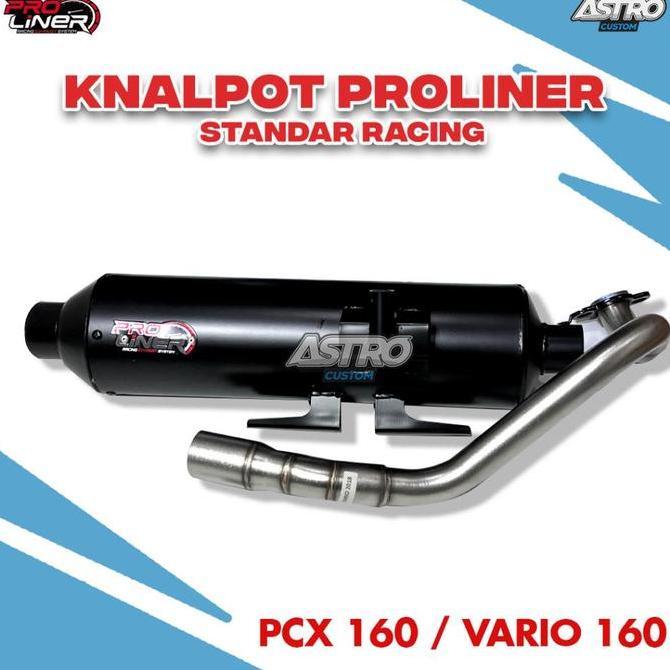 Knalpot Proliner Beat Scoopy Vario 110 Fi ESP Genio Beat New Deluxe Vario 125 Vario 150 LED PCX 150 