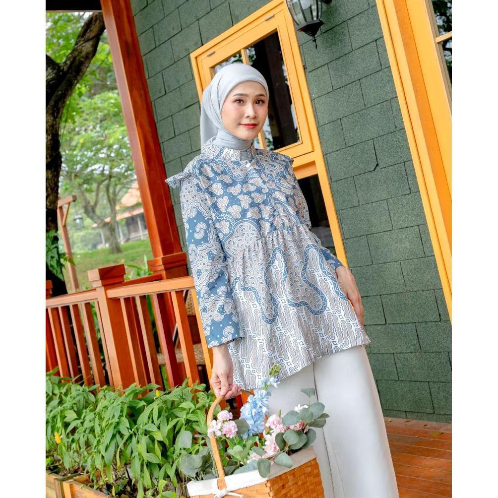 Batik Wanita Jumbo Baju Batik Wanita Size Jumbo Blouse Batik Wanita Size Jumbo LD 118 sd LD 140