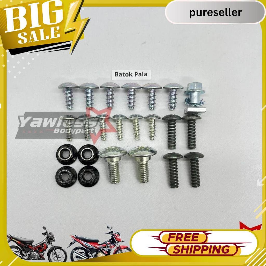 Baut Body Satria Fu Full Set / Baut Satria Fu Full Body Flash Sale
