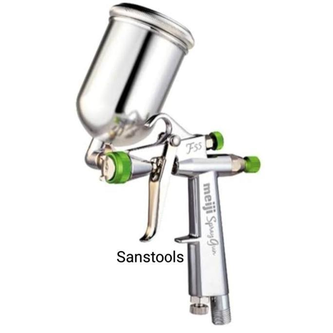 JINGEIZ Spray gun Meiji F55-G05 / Spraygun tabung atas F-55 Original Japan