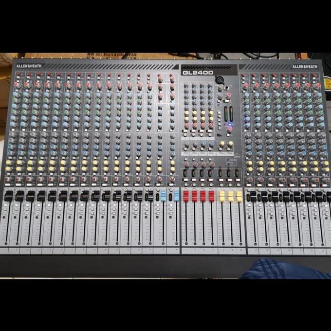 MIXER AUDIO ALLEN&HEATH GL2400 24CH/GL 2400 424 24 CHANNEL ( GRADE A )