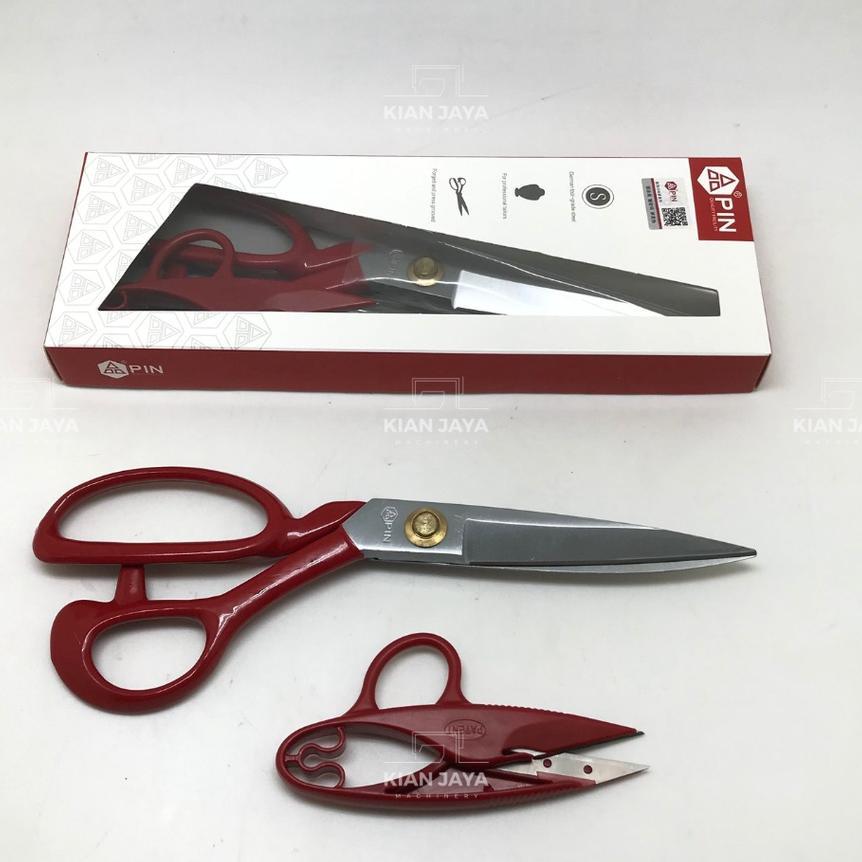 [ Kianjaya ] Gunting Kain / Gunting Potong Bahan Kain 9 Putih Pin / Pin-1094