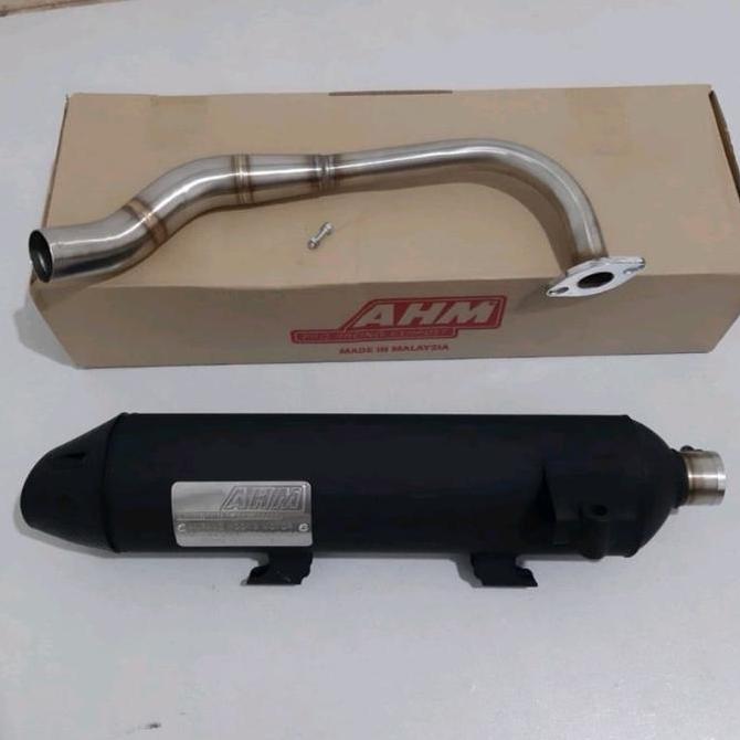 knalpot standar racing ahm yamaha aerox 155 knalpot aerox nvx Original