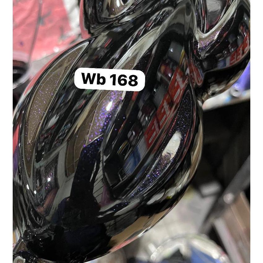 Cat Hitam Metalik Galaxy/Cat Galaxy Black Pu 100%