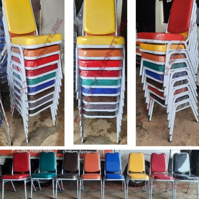 Kursi Susun Futura/Kursi Kantor/Kursi Tenda/Kursi Aula/Kursi Restaurant/Kursi Makan/Kursi Santai