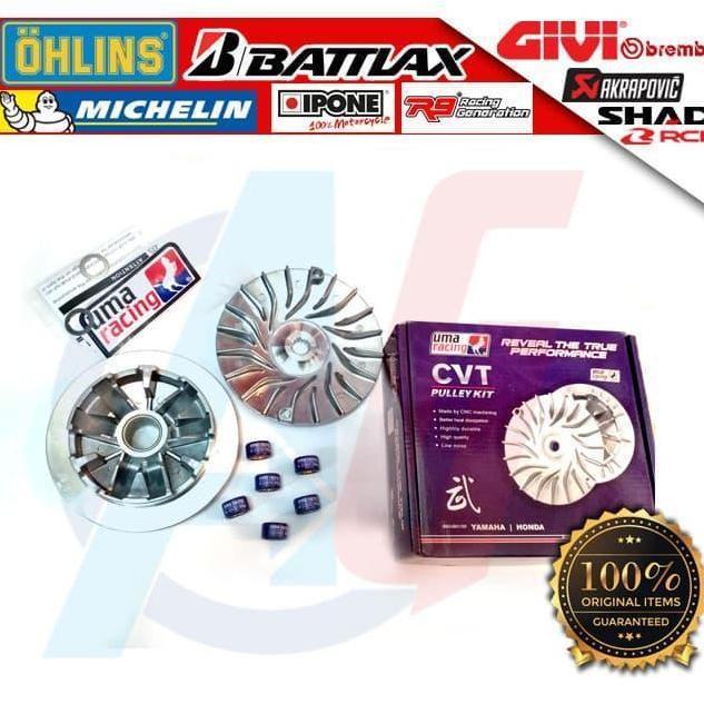 Pulley Set / Variator Pulley UMA Racing for Yamaha Aerox 155 - Nmax. Original