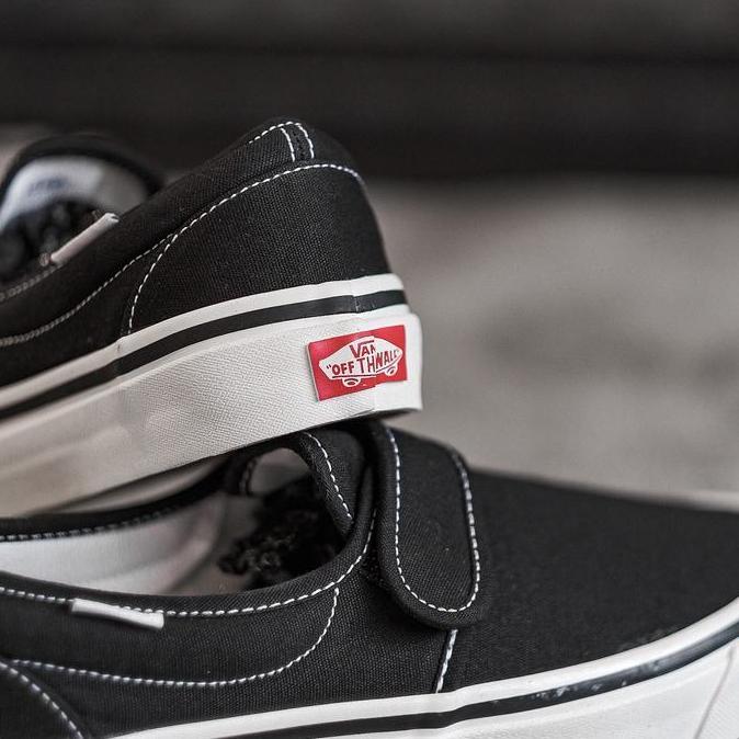 Vans Slip On 47DX Anaheim Factory Black White ORINAL MURAH