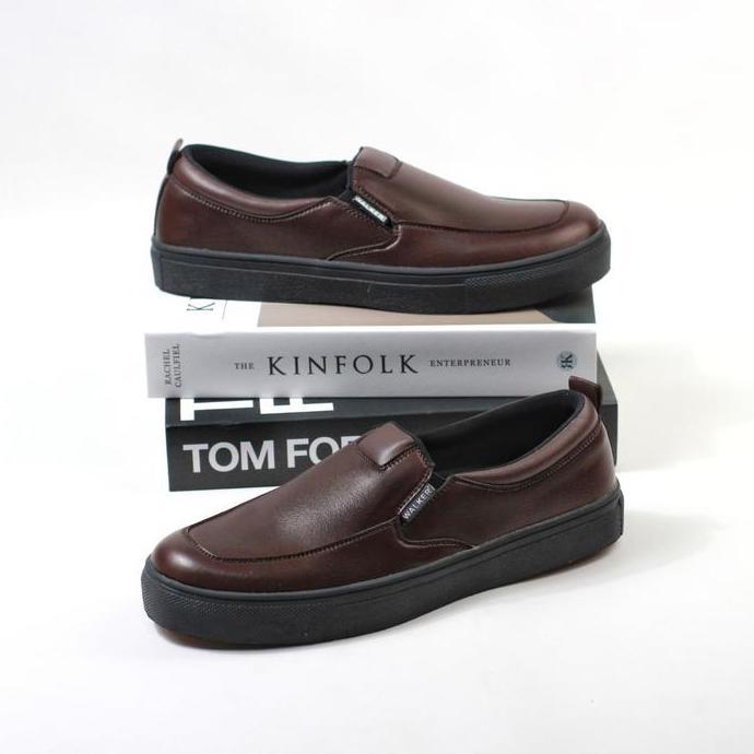Kean x Sepatu Formal Pria Sepatu Slip On Pria Cowok Orinal WALKER - Sepatu Casual Formal Pria Keren 