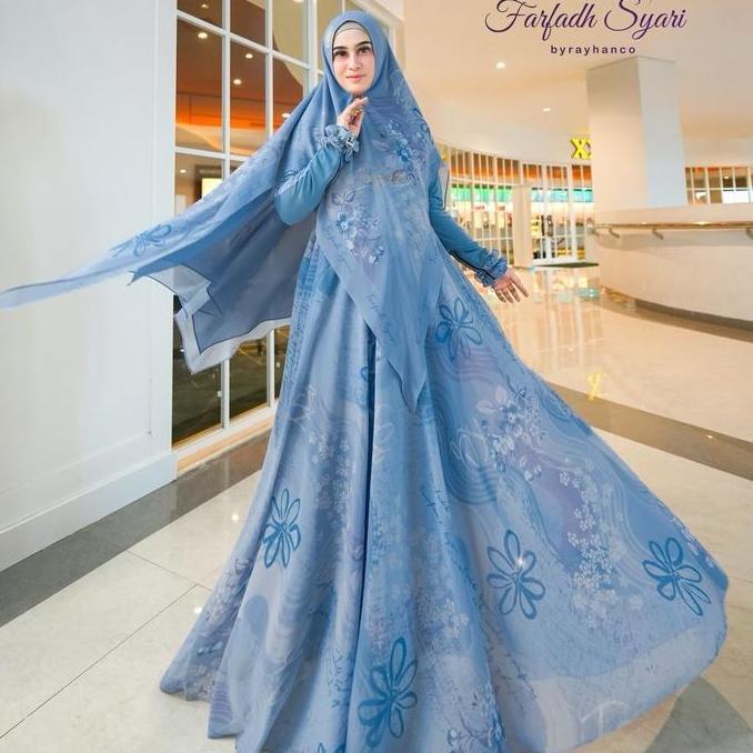 Gamis Safwah series Farfadh Syari by Rayhanco