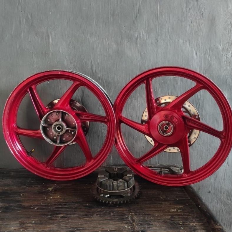 VELG ENKEI PNO NINJA TIREV CBR DLL COPOTAN CB150 REPAINT ORIGINAL COPOTAN 80%