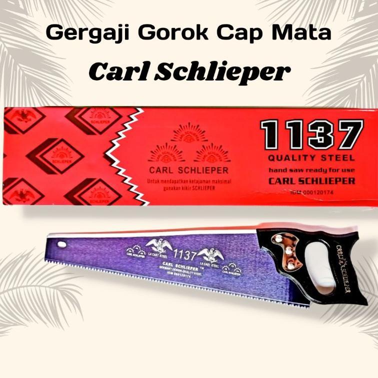 Gergaji Kayu Cap Mata / Gergaji Tangan Carl Schlieper