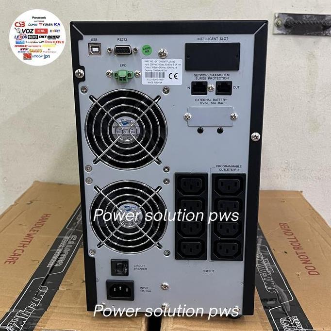 UPS EMERSON LIEBERT GXTMT+ GXT-2000MTPLUS230 GXT 2000 MT PLUS 230 ONLINE UPS 2000VA / 1600Watt Pure 