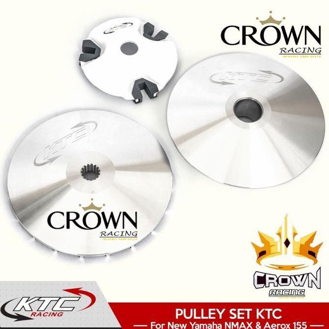 Pulley Set KTC Racing Yamaha All New Nmax 155 / Aerox 155 Original