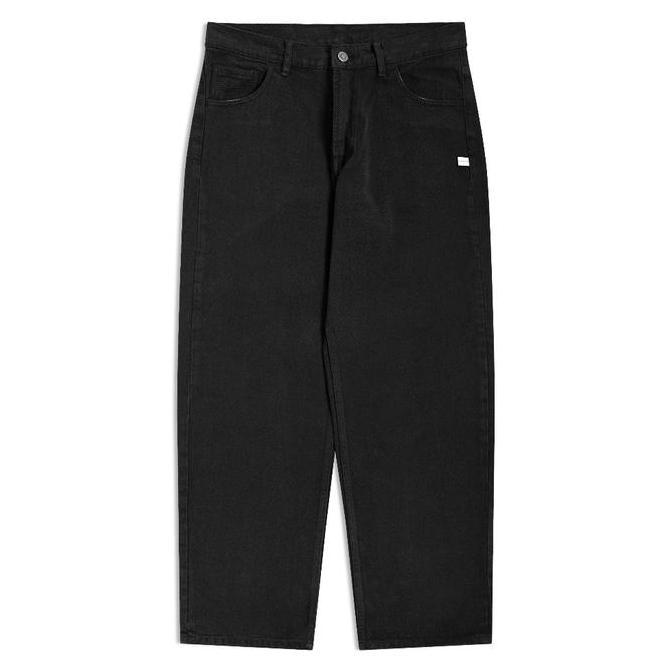 Familias - Washed Black Denim Pants - Deyu Bc