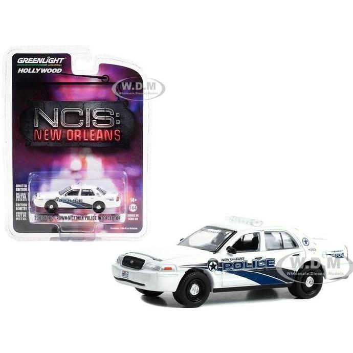 44990-E GREENLIGHT 2006 FORD CROWN VICTORIA POLICE INTERCEPTOR DIECAST