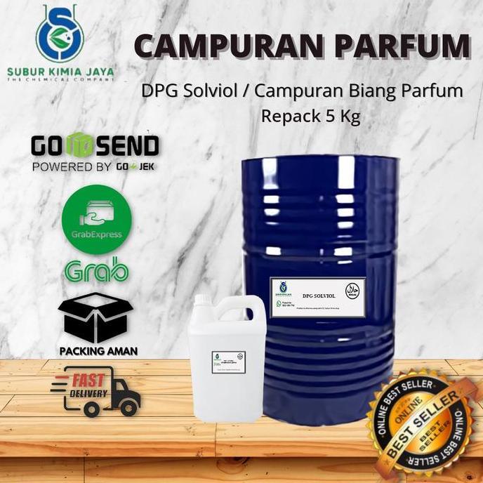 Solviol / Solfiol / SOL / DPG Campuran biang parfum non Alkohol 5 Kg