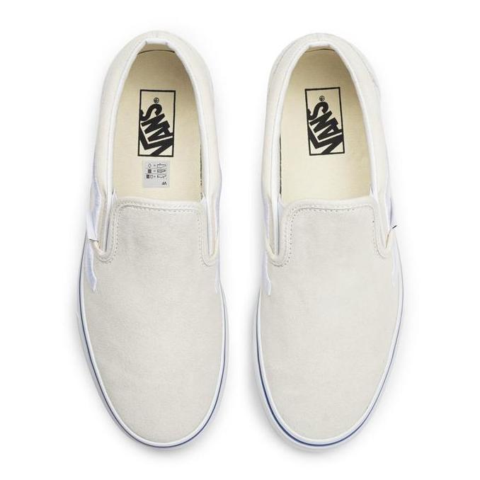 Sepatu Vans Slip-On Side Stripe - Marshmallow White Orinal BNIB